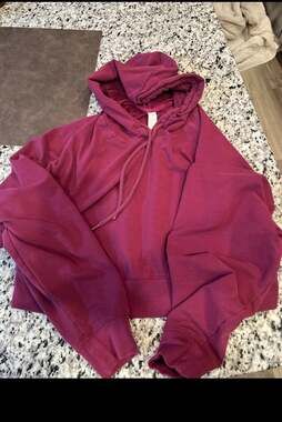 Alo Accolade Hoodie - Burgundy Truffle